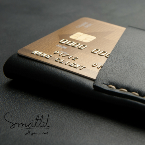 smallet portcard negru