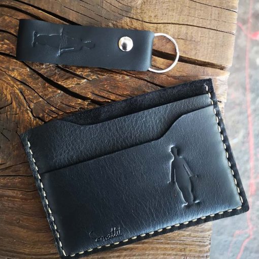 portcard piele neagra
