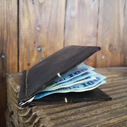 portofel minimalist cu clips